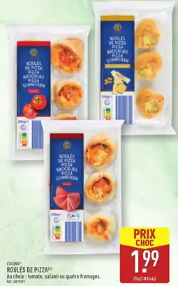 ALDI Cucina roulés de pizza offre