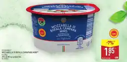 ALDI Cucina nobile mozzarella di bufala camapana mini offre