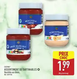 ALDI Assortiment de tartinables offre
