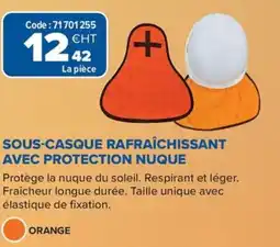 Prolians Sous-casque rafraîchissant avec protection nuque offre