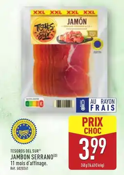 ALDI Jambon serrano offre