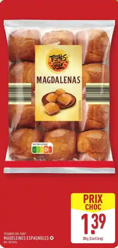 ALDI Madeleines espagnoles offre