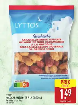 ALDI LYTTOS Noix caramélisées à la grecque offre
