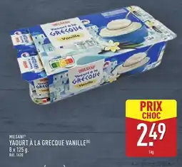 ALDI Yaourt à la grecque vanille offre