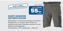 Prolians Short advanced anthracite/noir offre