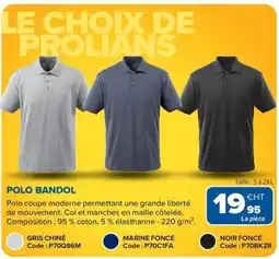 Prolians Polo bandol offre