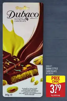 ALDI Dubai style chocolate offre