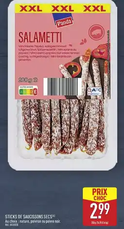 ALDI Sticks de saucissons secs offre