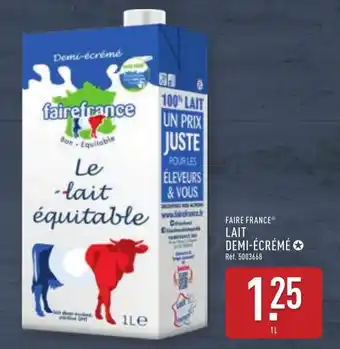 ALDI Lait demi-écrémé offre