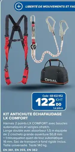 Prolians Kit antichute échafaudage lx comfort offre