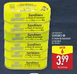 ALDI Cap rousset sardines offre