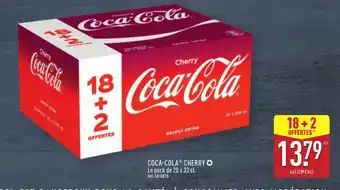 ALDI Coca-cola cherry offre