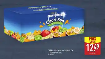 ALDI Capri-sun multivitaminé offre