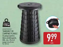 ALDI Tabouret de camping pliable offre