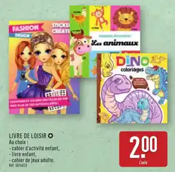 ALDI Livre de loisir offre