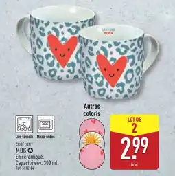 ALDI Crofton mug offre