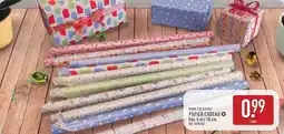 ALDI Papier cadeau offre