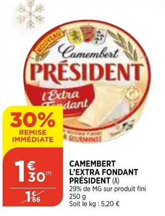 Bi1 Camembert l'Extra Fondant offre