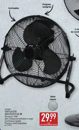 ALDI Ambiano ventilateur brasseur d'air offre