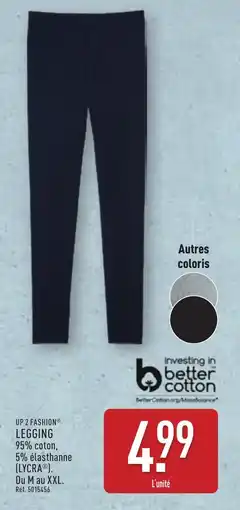 ALDI Up 2 fashion legging offre