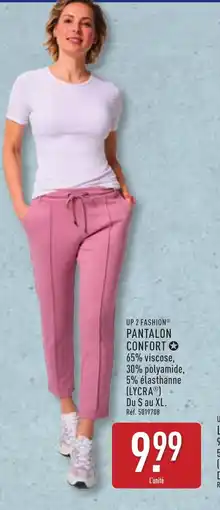 ALDI Up 2 fashion pantalon confort offre