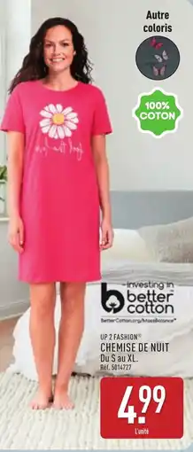 ALDI Up 2 fashion chemise de nuit offre
