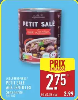 ALDI Les légendaires petit salé aux lentilles offre
