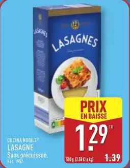 ALDI Cucina nobile lasagne offre