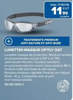 Prolians Lunettes-masque op'fly ogt offre