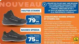 Prolians Chaussures noires speeda et stamin s3s offre