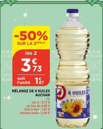 Mélange de 4 Huiles