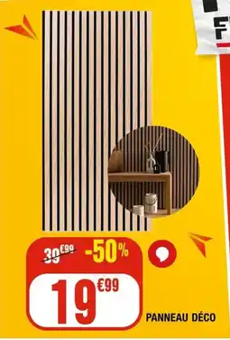 La Foir'Fouille Panneau déco offre