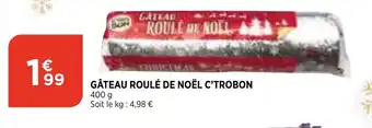 Gâteau Roulé de Noël c'Trobon