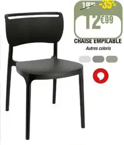 La Foir'Fouille Chaise empilable offre