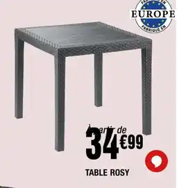 La Foir'Fouille Table rosy offre