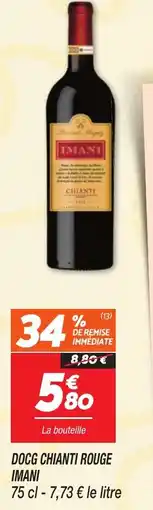 Netto Docg chianti rouge imani offre