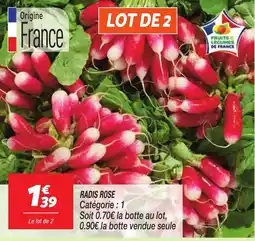 Netto Radis rose offre