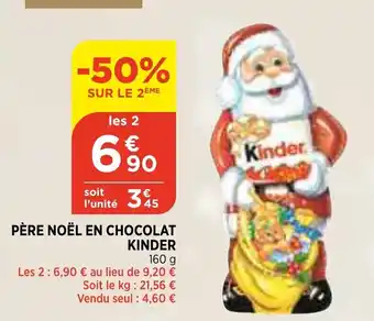 Bi1 Père Noël En Chocolat offre