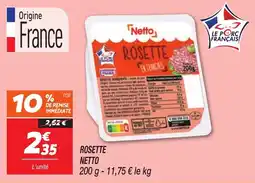 Netto Rosette netto offre