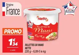 Netto Rillettes du mans netto offre