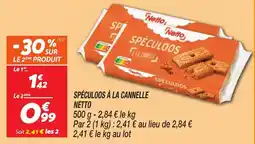 Netto Spéculoos à la cannelle netto offre