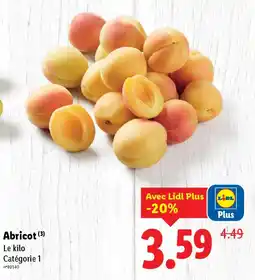 Lidl Abricot offre