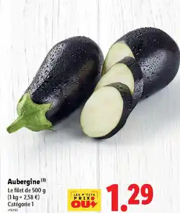 Lidl Aubergine offre