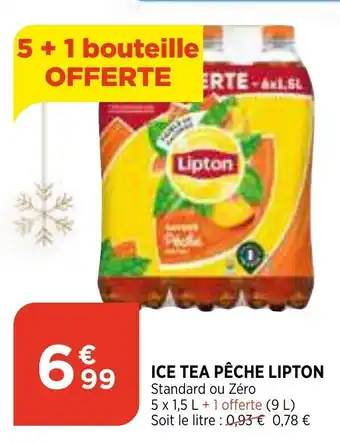 Ice Tea PĂȘche Lipton