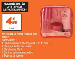 Netto Kit trousse de voyage tropical heat sence offre