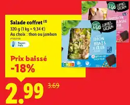 Lidl Salade coffret offre