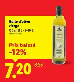 Lidl Huile d'olive vierge offre