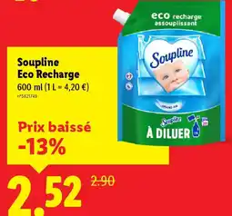 Lidl SOUPLINE Eco Recharge offre
