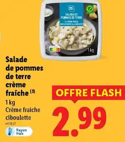 Lidl Salade de pommes de terre crème fraîche offre