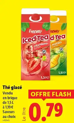 Lidl FREEWAY Thé glacé offre